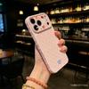High-End Heart Polka Dot Phone Case with Large Window for Apple iP16 (17-Sided)