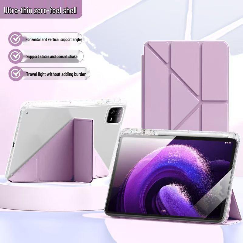 Protective Acrylic Case with Pen Slot for Huawei MatePad 11.5s Tablet - Anti-Bend 11" Shell