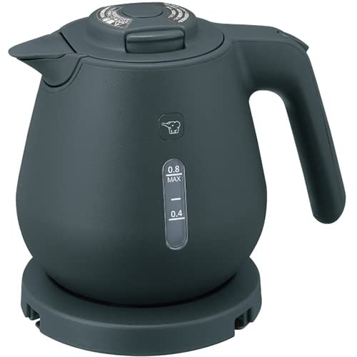 Zojirushi Electric Kettle, 0.8L, Slate Black, CK-DB08-BM