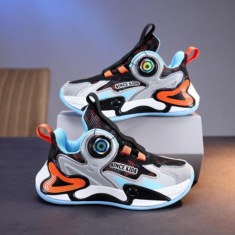 

Новые износостойкие, дышащие и легкие кроссовки для мальчиков + сетчатые баскетбольные кроссовки на шнуровке с нескользящей подошвой, детские и для мальчиков 2025 40