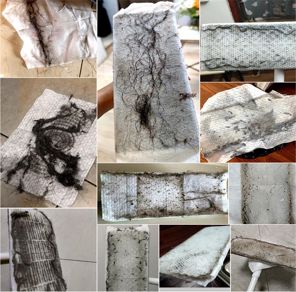 Dry Sweeping Cloths Dry Mop Refills For Floor Mopping And Cleaning Disposable Dusting Cloths Electrostatic Cloths Unscented