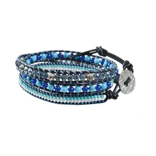 

MIYUKI Wrap Bracelet Kit Part 2, Turquoise/BFK-394 [Beads Kit/Delica Beads/Miyuki]