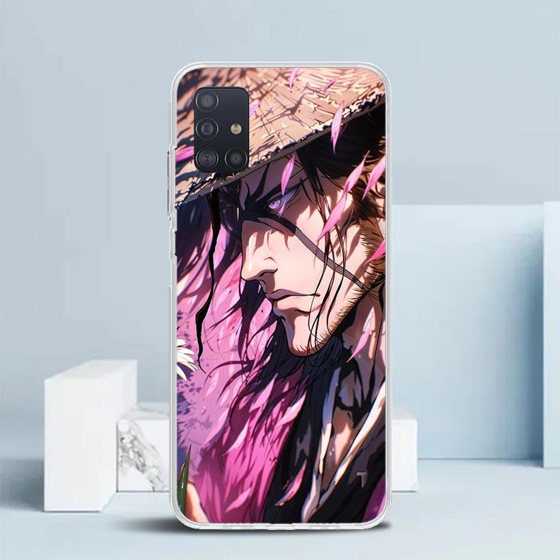 Bleach Kyoraku Shunsui Handyhülle Für Samsung Galaxy A52 A32 A22 A12 A51 A50S A30S A10S Note 20 Ultra 10 S10 Plus A31 A20 A71 A7