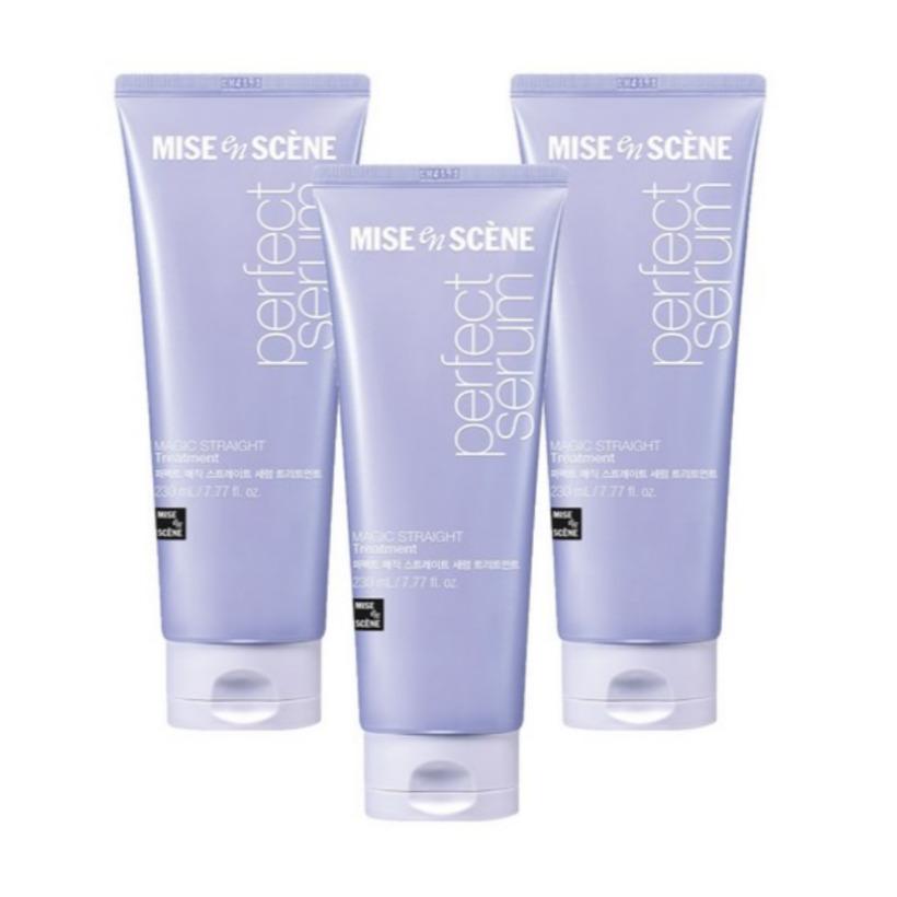 Mise En Scene Perfect Serum Magic Straight Treatment 230ml 3ea Korea Beauty