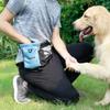Waterproof Dog Training Treat Pouch Adjustable Waist Fanny Pack Snack Holder with Poop Bag Dispenser for Dog Walking