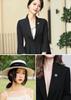 Elegant Snowflake Brooch for Women, Luxury Feel, Zirconia Accents, Lapel Pin with Anti-Slip Button
