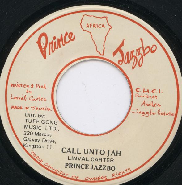 

7inch Record PRINCE JAZZBO Call Unto Jah NONE Prince Jazzbo Jamaica Reggae Ska Dub Used