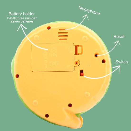 Electric Rattlesnake Play Toy for Parent-Child Interaction Rattle Robber Snake Game Tricky