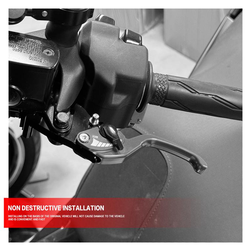 For Zontes 368G 501G 368K 368E 368D 368M Motorcycle CNC 2-Finger Short Handle Brake Lever Clutch Lever With Parking Lock