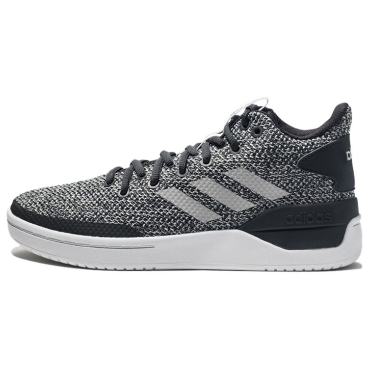 Adidas Neo Bball 80s Fabric Classic Casual Durable Low Top Retro Basketball Shoes Women sneaker Black White Gray F33802
