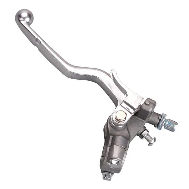 1 Pair Motorcycle Brake Clutch Master Cylinder Lever Silver Metal For Honda CR 125R 250R 500R CRF 150 250 450 2002-2012-A99D