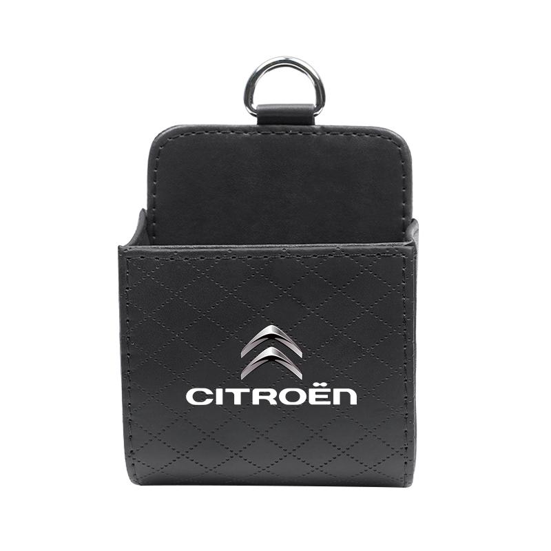 Car Air Outlet Storage Box Mobile Phone Key Organizer For Citroen C5X e-C4 X e-C3 C4 C3 C5 Berlingo C-Elysee C-Crosser C1 C6 C2