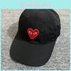 Summer Baseball Unisex Cap Heart Embroidered Outdoor Leisure Duckbill Cap