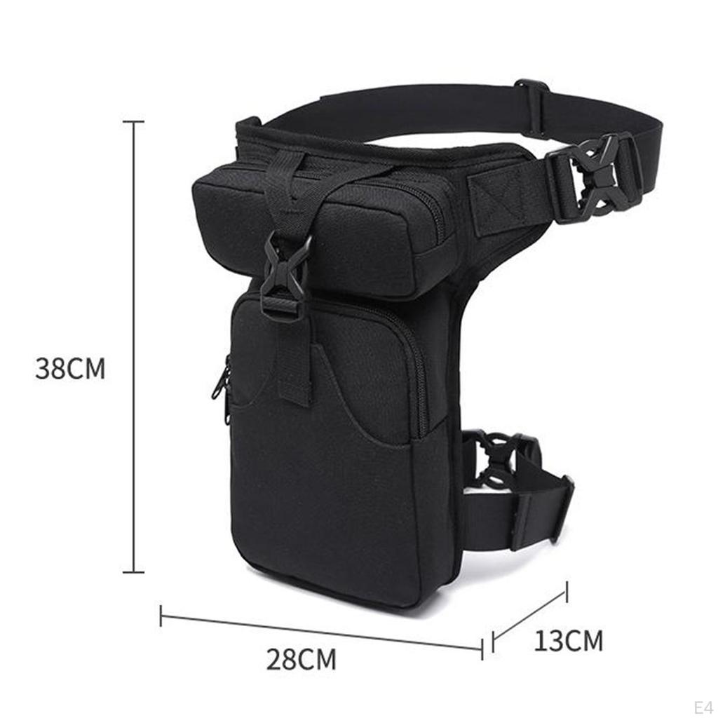 Motorcycle Thigh Bag with Secure Closure for Outdoor Adventures