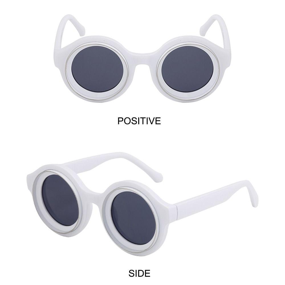 Stylish Punk Steampunk Sunglasses UV Protection Luxury Round Frame Sun Glasses Hip Hop Shades for Women & Men