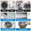 zaa Kitchen Sink Drain Strainer - Kitchen Sink Stopper, Stainless Steel Kitchen Drain Plug & Cover with Anti-Clogging Basket Strainer, Fit US
