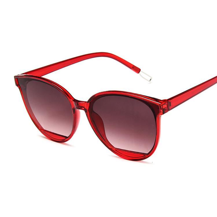 New Retro Sexy Mirror Sunglasses Woman Brand Designer Luxury Vintage Cat Eye Black Sun Glasses Female Ladies Uv400