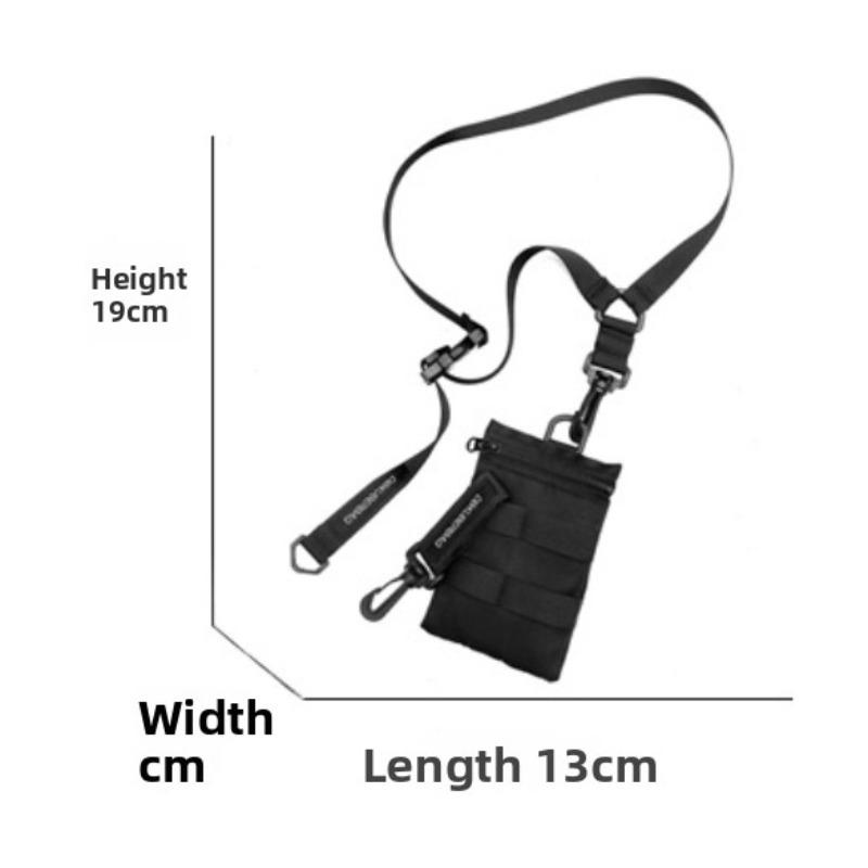 Mobile Phone Bag, Mini Wallet, School Bag with A Small Cross-body Strap, Motorcycle Accessory Card Holder