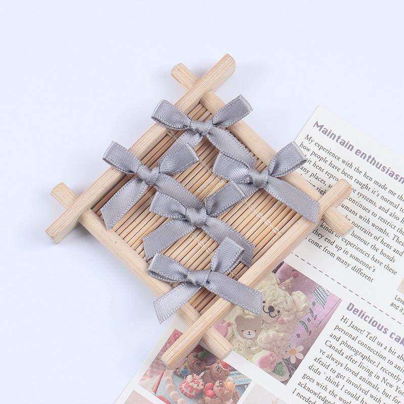 0.6CM Polyester Ribbon Bow - Small Bow Accessories