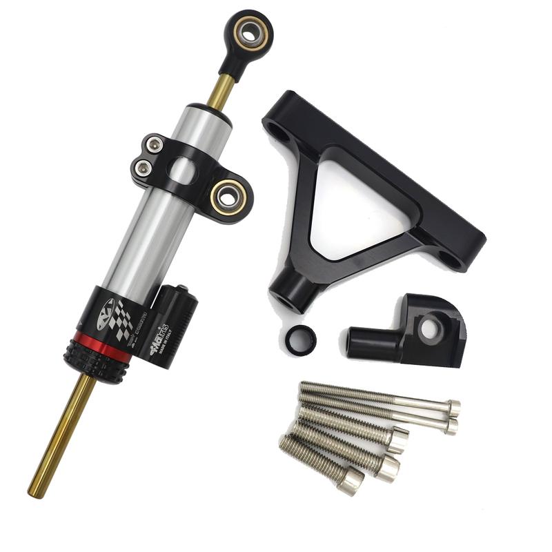 Motorcycle Steering Damper Stabilizer & Bracket For KAWASAKI ZX6R ZX-6R 2007 2008 07 08