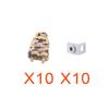 MOC Military Modern Weapon Accessories Building Blocks Character Backpacks Helmets Vests Armors Night Vision Devices Bricks Toy
