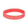 Douyin Popular NBA Star Signature Luminous Silicone Sports Bracelet/Wristband