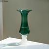 Blumenrand Glasvase Grüne Pflanzentöpfe Tischdekoration Blumenarrangement Hydroponik Blumenvase Raum Ästhetische Dekoration