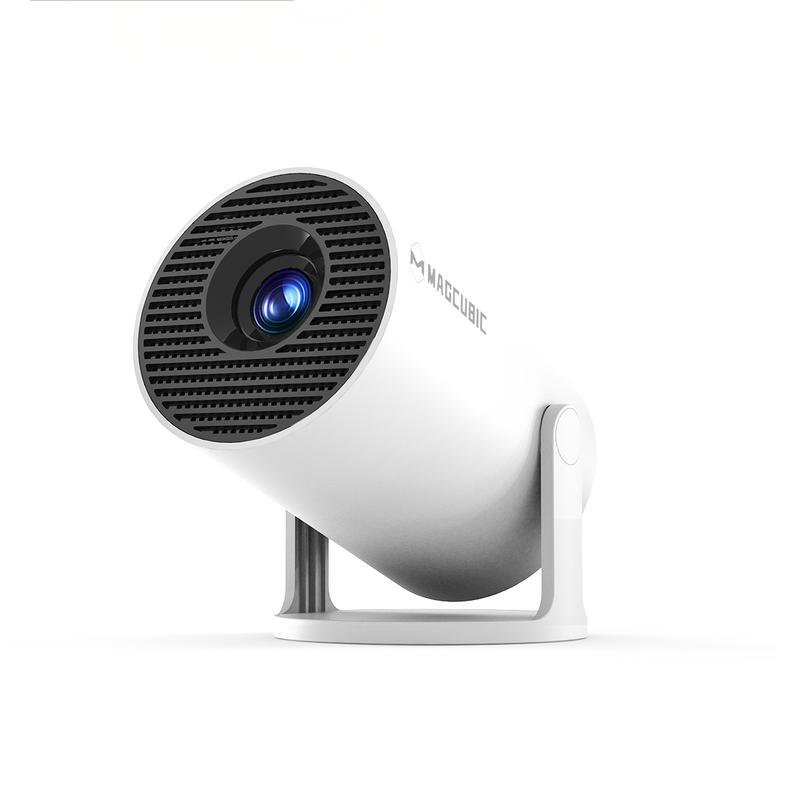 HY300Pro Portable Projector 290ANSI Dual Wifi6 4K Videosource Supported Native 1280*720P Android 11 BT5.4 Cinema Outdoor Mini Projetor Remote Con