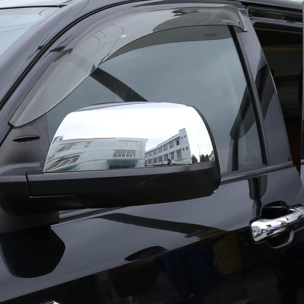 Für Toyota Tundra 2007-2021/Sequoia 2008-2020 Außenrückspiegelabdeckung Zierleisten Zubehör,Rückspiegel Schutzabdeckungen Tür Seitenleisten