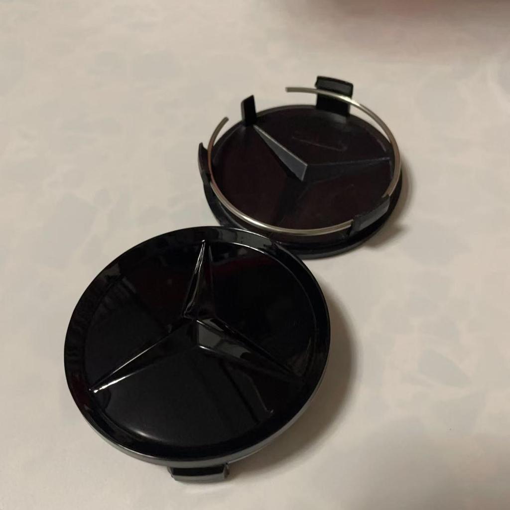 Compatible Mercedes-Benz Wheel Hub Center Cover for C180, C200, E260, E300, S350, and ML350.