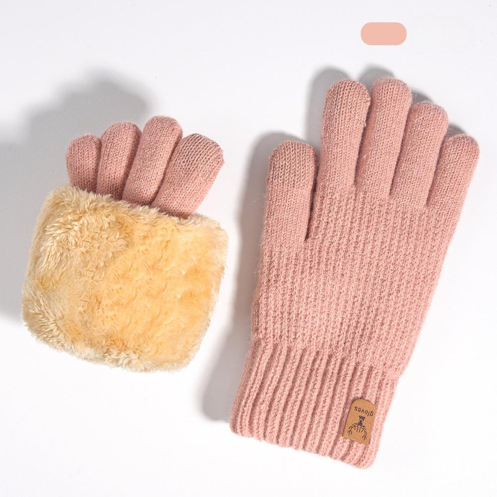 A pair of gloves, winter gloves, outdoor gloves, warm gloves, Christmas gift, Stocking stuffers, Valentine's Day gift, girlfriend gift, couple gift