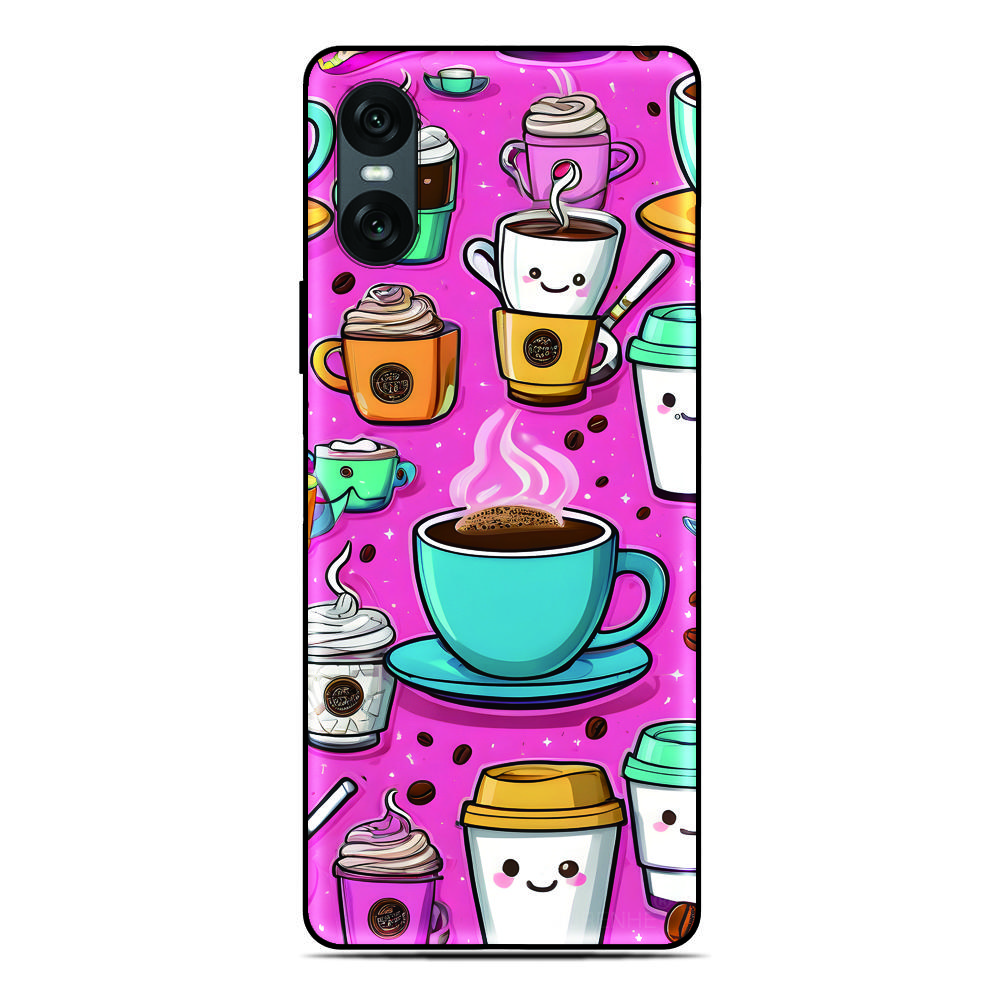 Funny Coffee Phone Case For Xiaomi Poco C85 C85x C40 M7 C71 Redmi 15C A7 A5 4G 11A 13C 12C Note 15 11 12 Pro 5G Back Cover