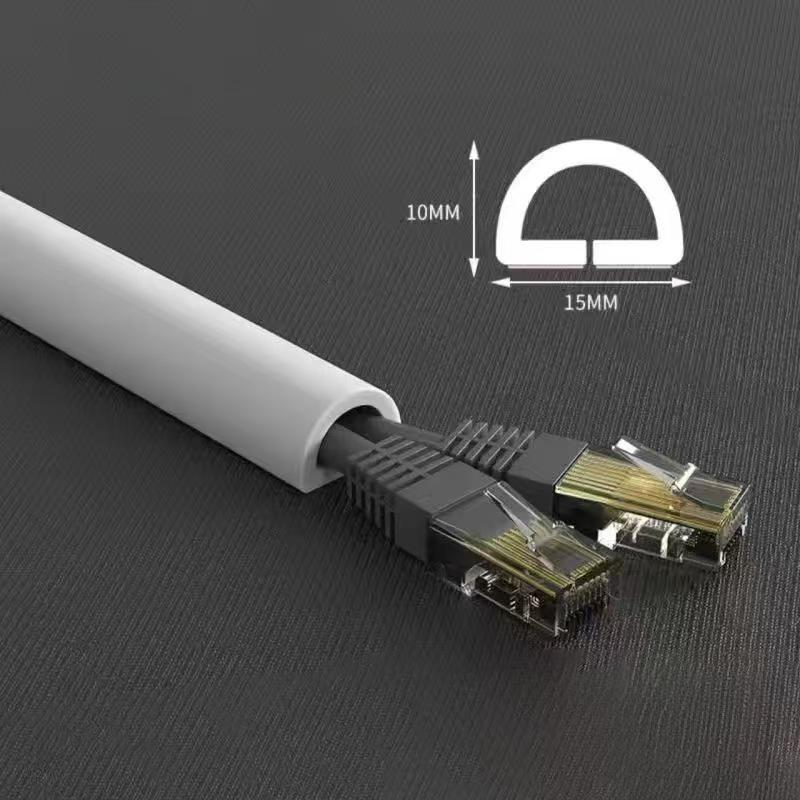 PVC Self-Adhesive Wire Protection Sealing Strips - Cuttable, Threading-Compatible