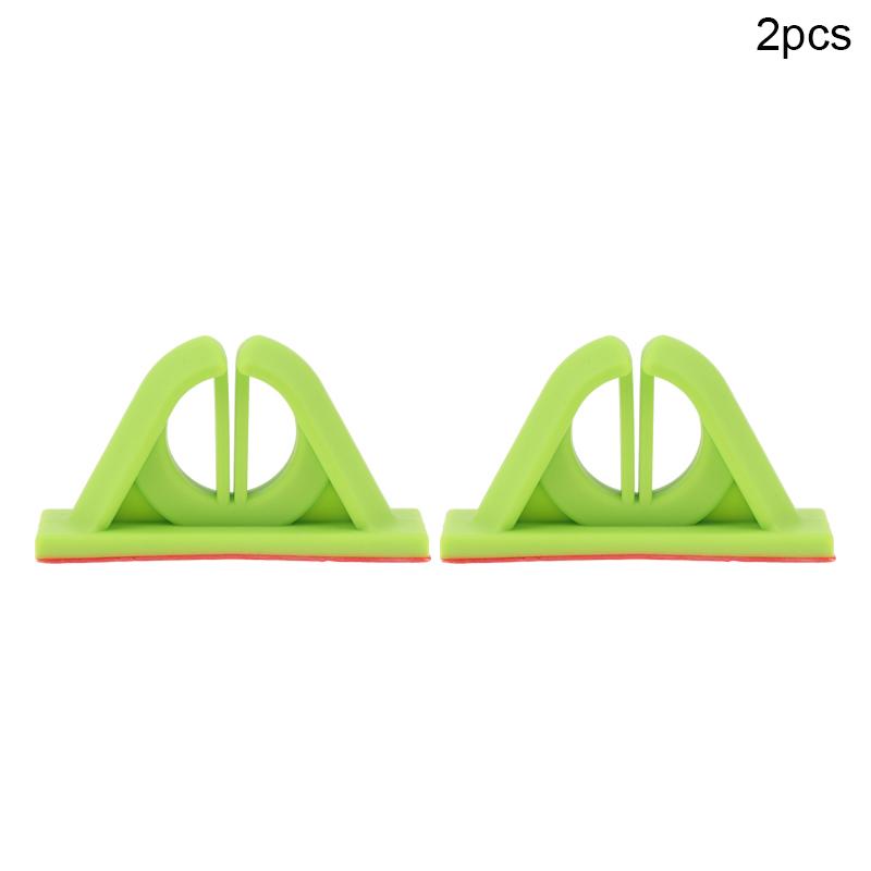 2Pcs Fishing Rod Display Rack Vertical Bracket Silicone Bracket Fixing Rack Fishing Rod Rack For Wall And Garage Storage