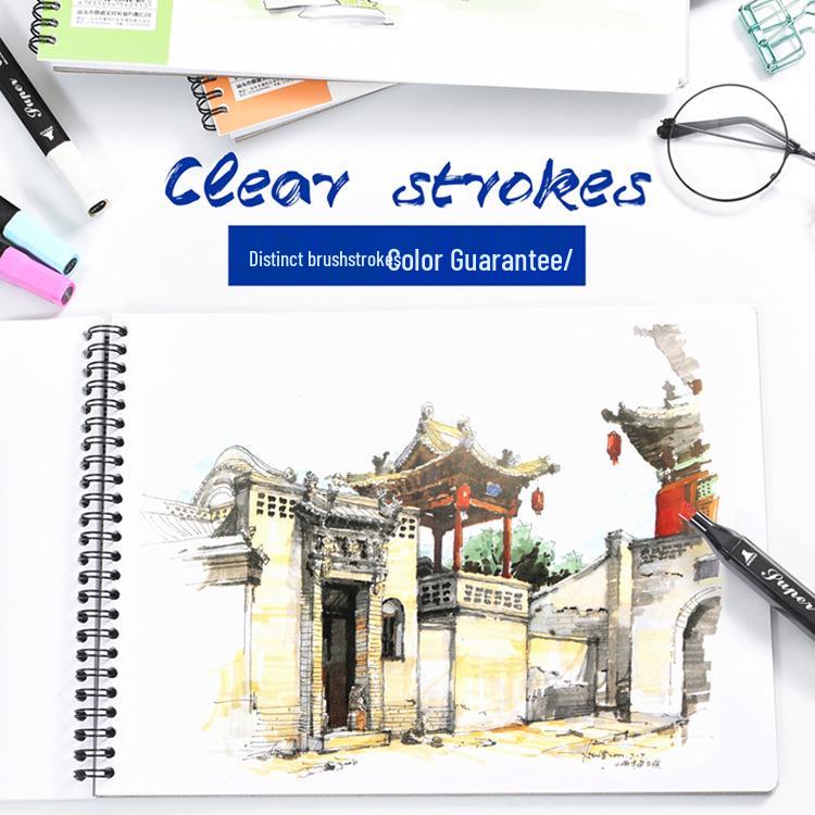 A4 Thickened Marker Sketchbook for Art & Drawing