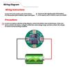 2.5A Current Limiting BMSs Module For 3.7V 14500 Lithiums Batteries Safe Charging Protections