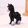 3D Printed Toy Sunshine Rainbow Horse Simulated Statue Cute Pony Joint Tail Movable Figurine Office Decor Children'S Gift