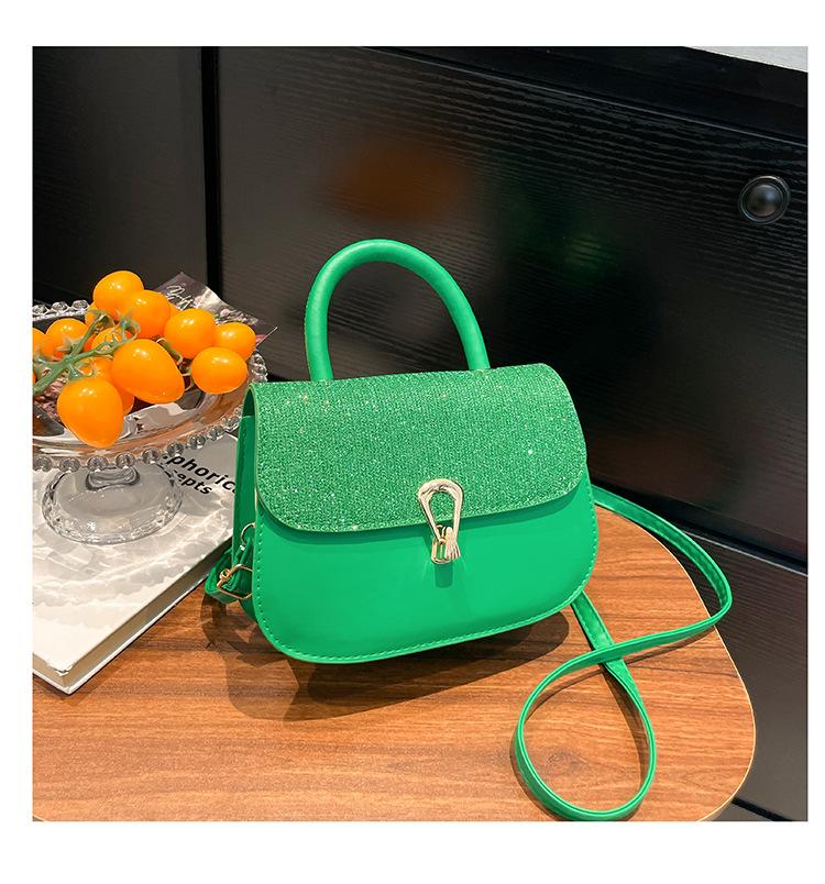 New Spring and Summer Foreign Style, Advanced Texture Temperament, Versatile Light Luxury, Niche Atmosphere, Portable Shoulder Messenger Bag for Women