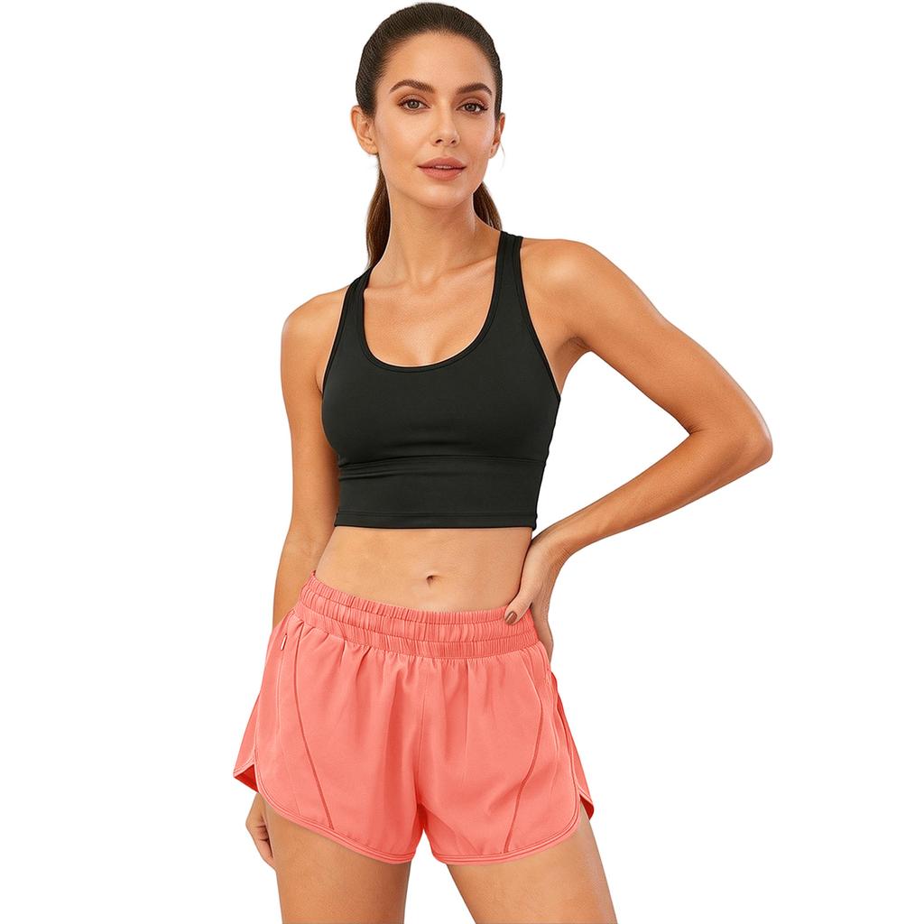 Women's Casual Loose Color Pants Pocket Utility Shorts