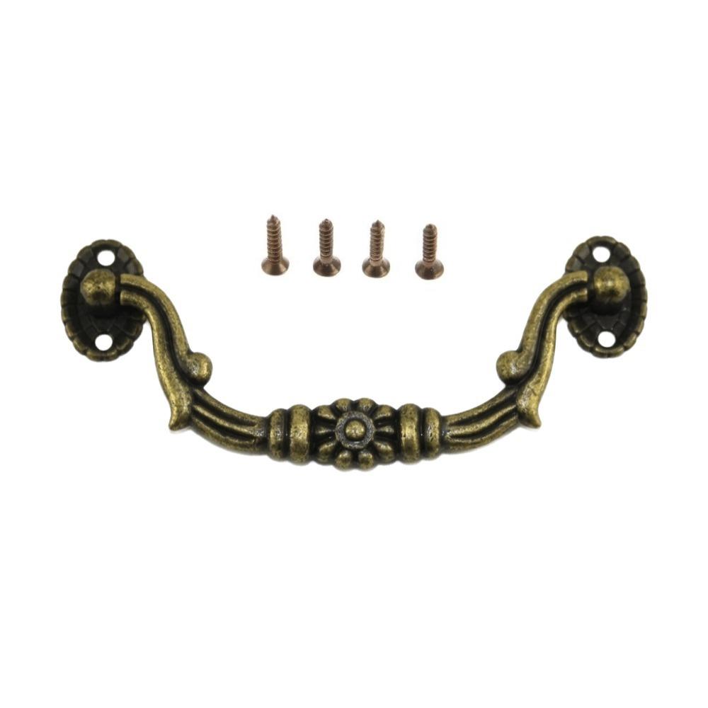 Alloy Cabinet Handles Antique Bronze Dresser Handles New Furniture Pulls Cabinet Door Hardware