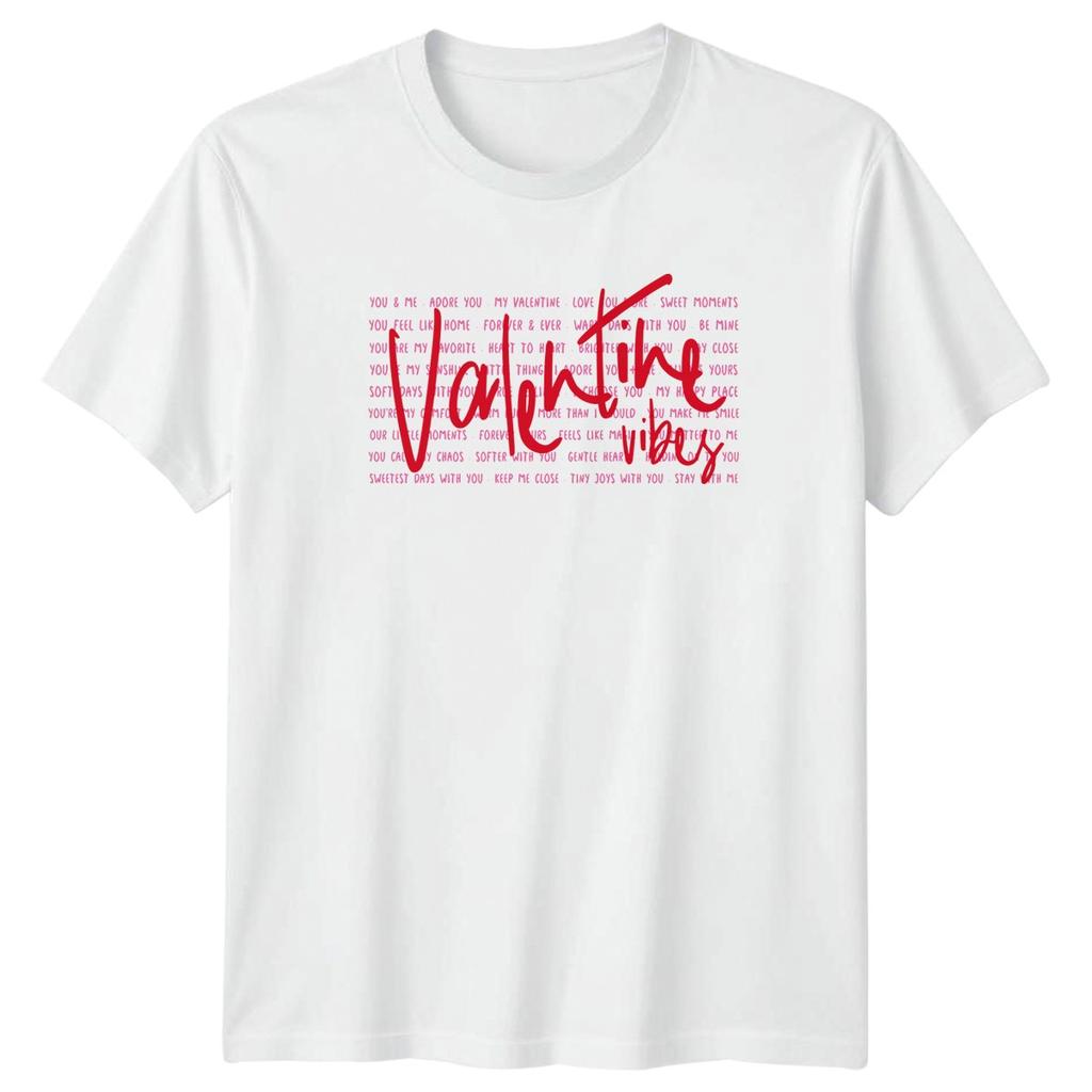 Valentine Vibes Unisexs TShirt Unisexs Tee Graphic Unisex Top