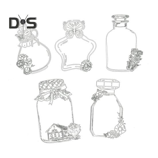 

20 шт. прозрачные закладки из сухоцветов, закладки из прессованных цветов ручной работы, наклейки на бутылки с пожеланиями для цветочных страниц-клипс M