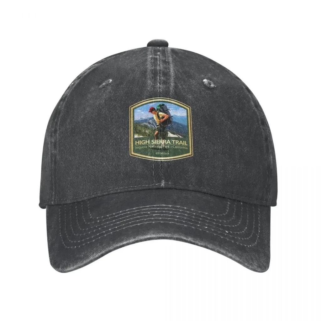 High Sierra Trail (PF) Cowboy Hat Fashion Beach Horse Hat Sun Cap Vintage Trucker Hats For Men Women's