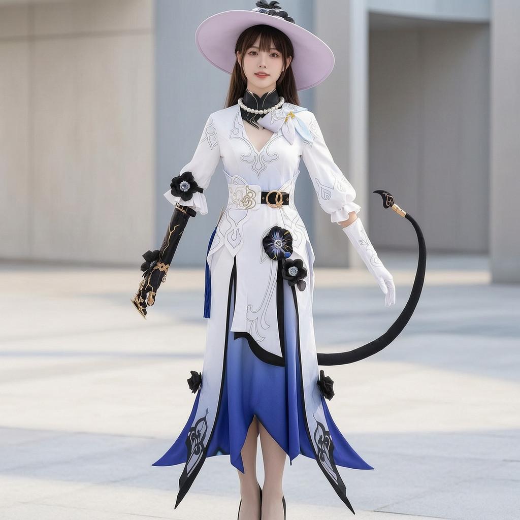 Honkai Star Rail Cosplay Attire With Breathable Fabric For Conventions