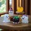 6 Stück/Set Erleuchten Sie Ihr Halloween Mini 6 Stück Mehrzweck Leuchtende Ornamente für Partys Heim- und Autodeko
