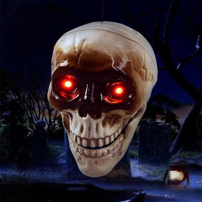 Halloweenská rekvizita Strašidelná dekorace Senzor pohybu Halloweenská dekorace Lebky Halloweenské dekorace Strašidelný zvuk Strašidelná dekorace