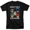 DC Comics Justice League Head Of States Adult T-Shirt