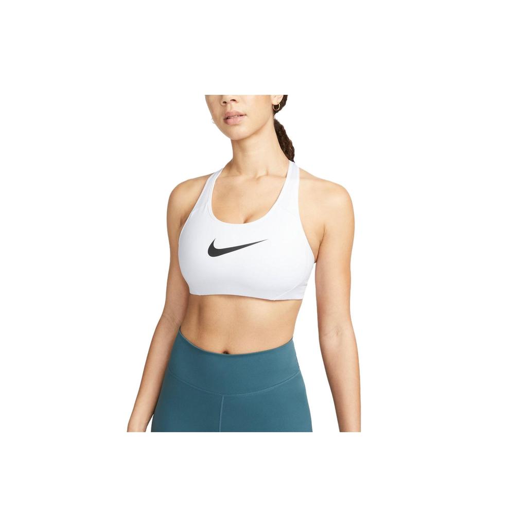 Nike Victory Shape Logo Print High-Intensity Support Sports Bra Women underwear White 548556-100