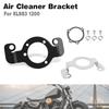 Compatible with Harley Sportster XL883 XL1200C 48 72 XL1200 Low EFI Air Filter Cleaner Support Bracket Intake Filter System Kit