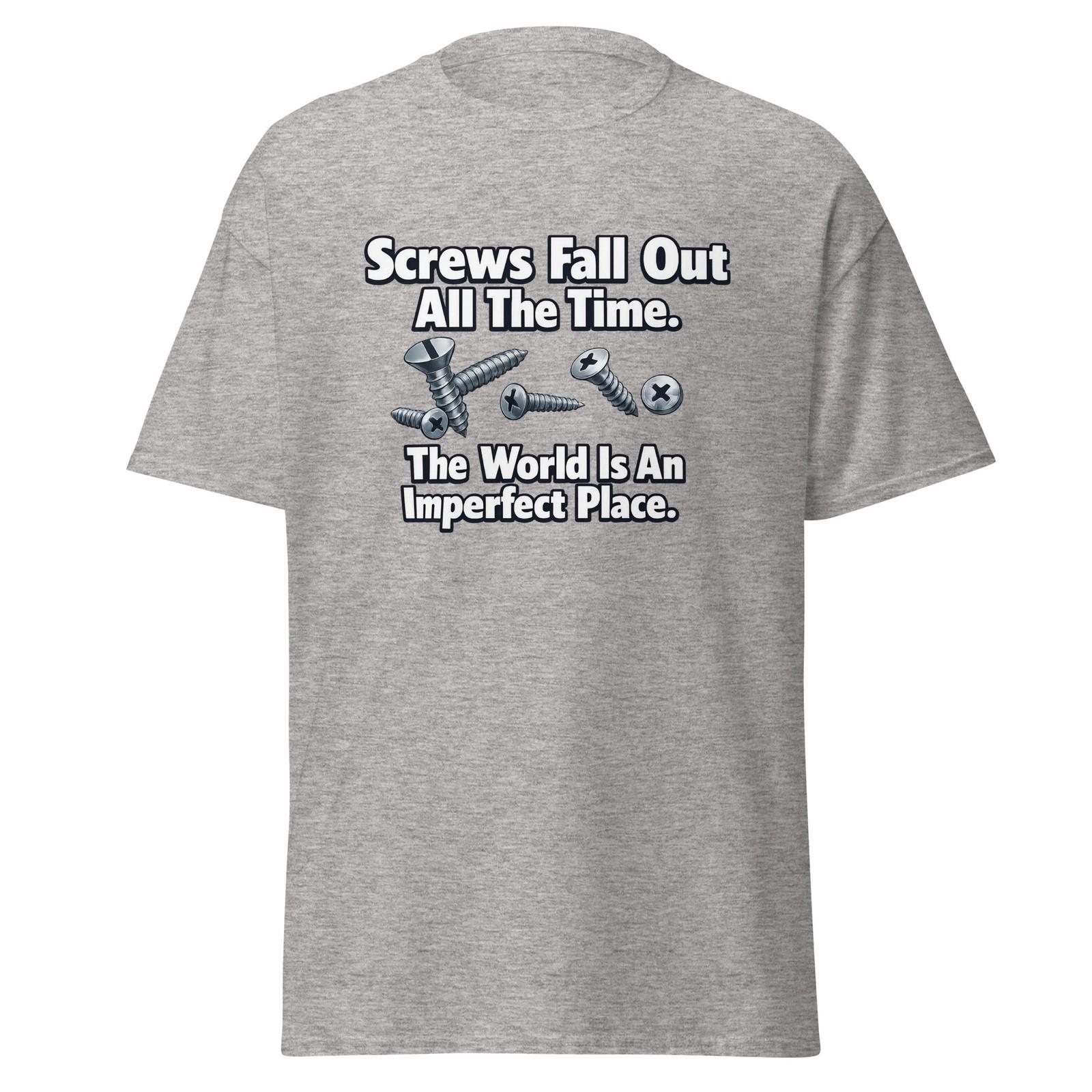 Screws Fall Out All The Time, 80s John Hughes Breakfast Club Quote Shirt, Unisex XXXXL